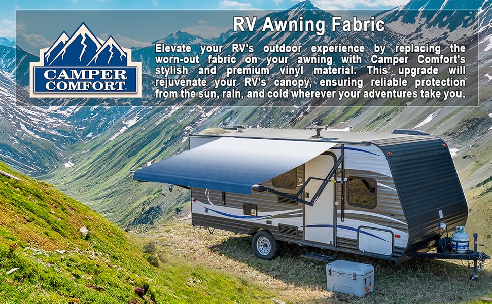 RV Awning Fabric Elevate your RV's outdoor experience.