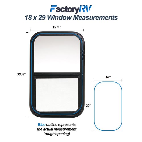 window sizes 18 x 29