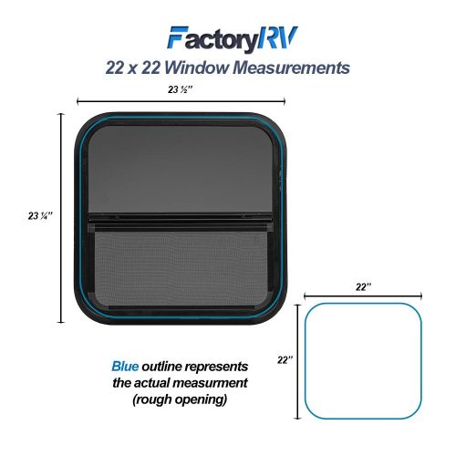 window sizes 22 x 22